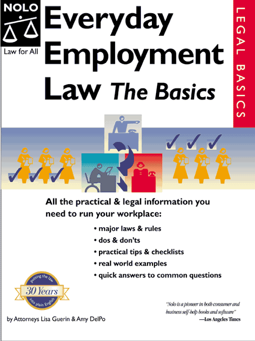 Title details for Everyday Employment Law by Lisa Guerin - Wait list